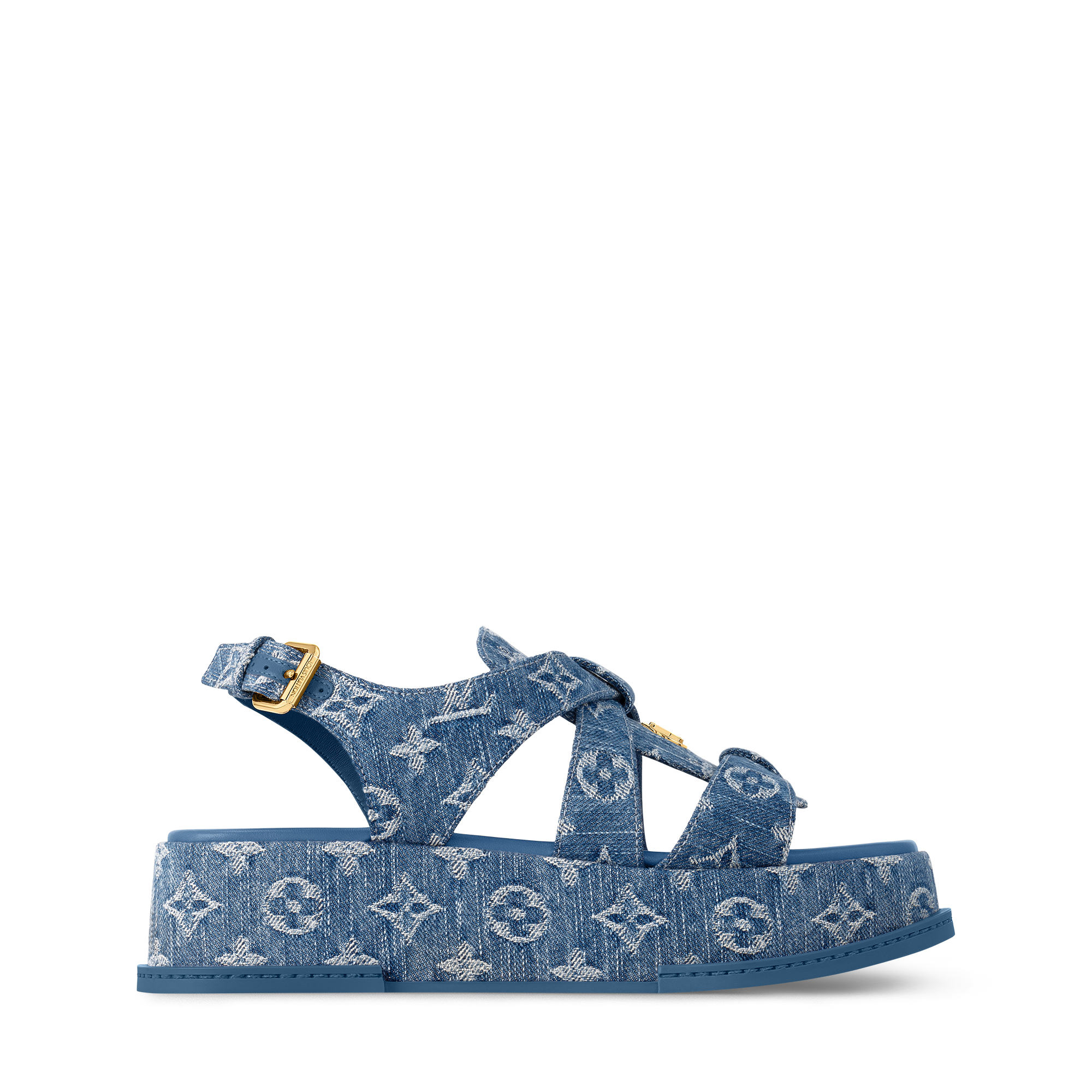 【フリンジがポイント】LOUIS VUITTON★Maya Flatform サンダル フリンジがポイント】LOUIS VUITTON☆Maya Flatform サンダル